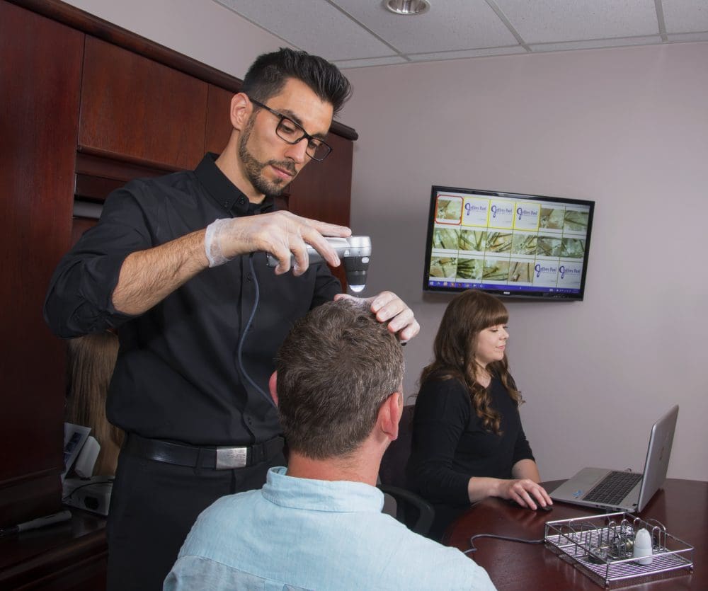 You Can't Wash Away Dandruff Jeffrey Paul's Hair & Scalp Specialists